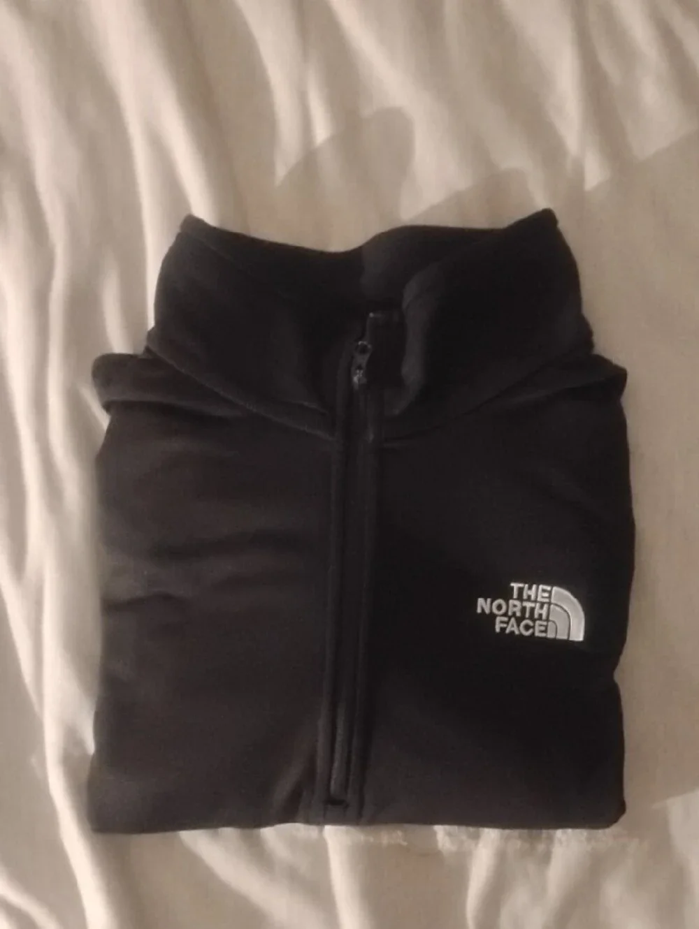 The North Face Black 1/4 Zip Fleece Pullover